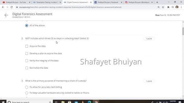 Penetration Testing, Incident Response and Forensics | All Quiz Answers | Coursera | IBM смотреть онлайн