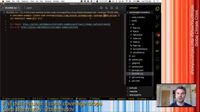 Checking code coverage on pull request смотреть онлайн