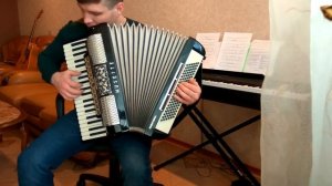 Вальс «Под Небом Парижа» - Аккордеон