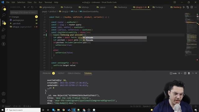 Adding React Toastify to Codeswear.com | NextJs Tutorial for Beginners #52 смотреть онлайн