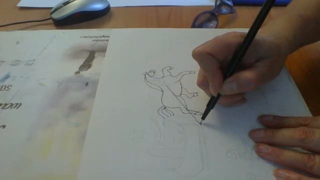 Искусство росписи по дереву " Открытка на новый год" смотреть онлайн