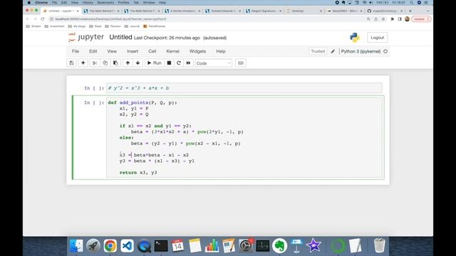Order of An Elliptic Curve Group In Python From Scratch смотреть онлайн