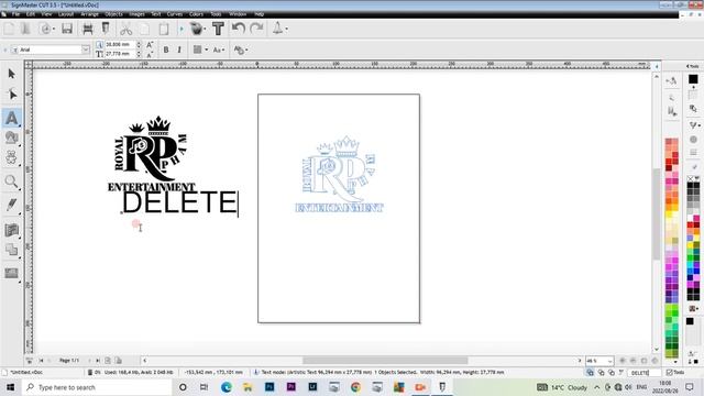 Vinyl Cutting, Using SignMaster V3.5, 8 Minutes full tutorial смотреть онлайн