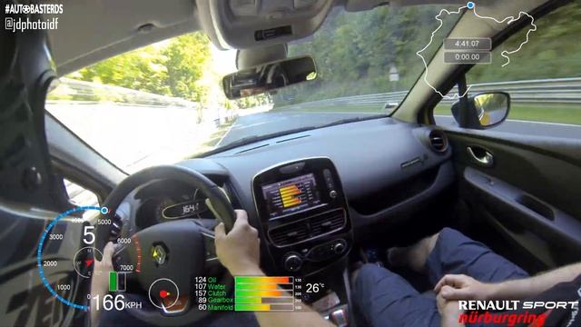 Renault Clio 4 RS Trophy Nürburgring BTG 9min12s27