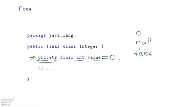 Базовый курс Java - #44 урок. Поля класса смотреть онлайн