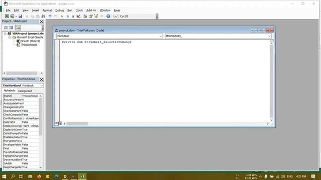 Highlight Row Of Excel Worksheet Whenever Select A Cell Of The Worksheet смотреть онлайн
