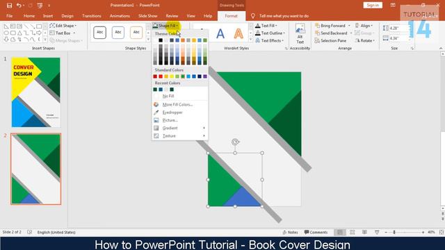 How To Make Book Cover Design In PowerPoint - Book Cover Design Ideas смотреть онлайн