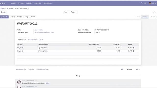 How to scan and add product in sale order and invoice by serial number | Odoo App Feature #Saleorde смотреть онлайн