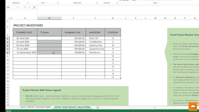 Simple Dash Board for Construction Project Managers - Free Excel Template смотреть онлайн