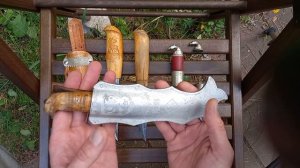 Что внутри финки? Разбираю финские ножи.