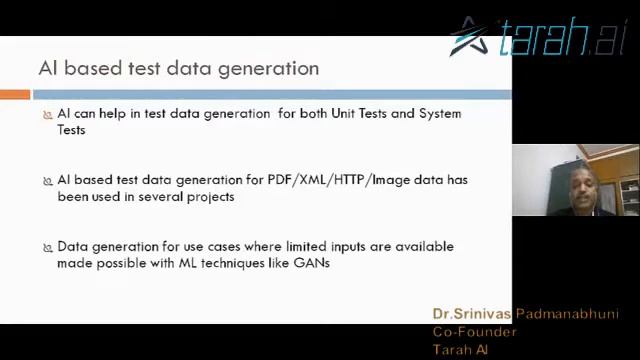 AI based Test Data Generation | Dr. Srinivas Padmanabhuni смотреть онлайн