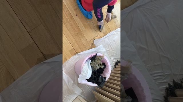 Как снять лак с паркета, ламината без шума и пыли ?? смотреть онлайн