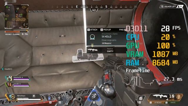 Intel HD Graphics 630 -- Intel Core i5-9600K -- Apex Legends Benchmark смотреть онлайн