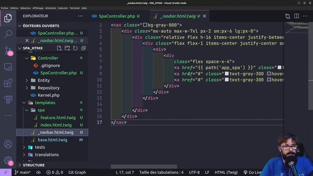 Une SPA avec SYMFONY et l'incroyable HTMX ❤️ смотреть онлайн
