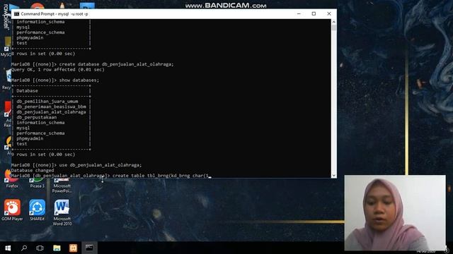 Membuat Database di MySQL Server Melalui CMD | Perintah Show,Create,Use,Desc,Alter смотреть онлайн