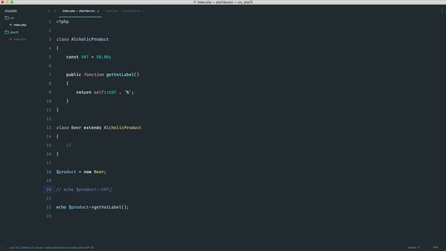 What's new in PHP 7.1: Constant visibility (7/12) смотреть онлайн