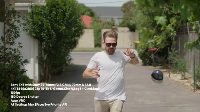 Sony FX6 Test Footage | 4K 100FPS | Sony 24-70mm F2.8 GM