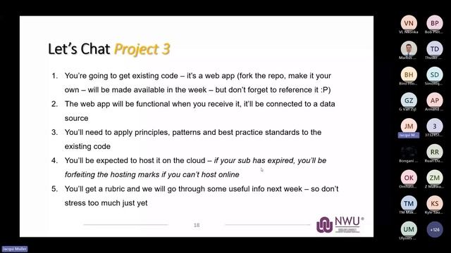 31 August CMPG323 weekly virtual class Patterns introduction смотреть онлайн