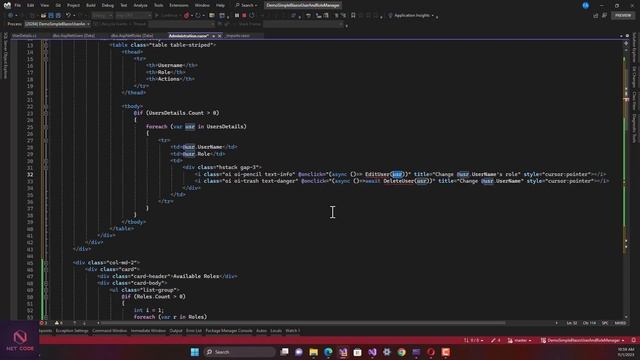 Empower Users: .NET Blazor Server - Role Change & Account Deletion! ? смотреть онлайн