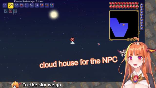 Sky Islands Exploration [Kiryu Coco] (Terraria EP. 9) смотреть онлайн