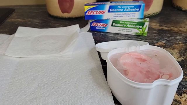 Secure Waterproof Denture Adhesive / Is Secure Denture Adhesive Really Waterproof