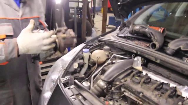 PEUGEOT 408 2013г бензин 1,6 Турбо АКПП пробег 40 тыс. Чтение кодов неисправностей. Ремонт турбины. смотреть онлайн