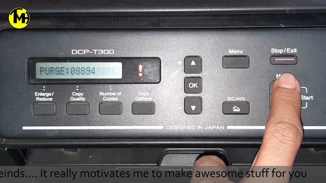 Brother Printer Error "InkBox NearFull See Troubleshooting in User's Guide" Solved with secret code смотреть онлайн