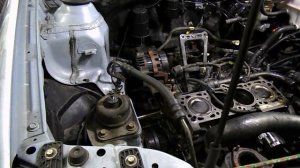 Снятие двигателя F16D3 с Chevrolet Lacetti под капитальный ремонт