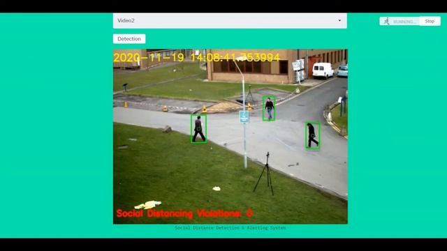 Social Distance Detection & Alerting System (Covid19) Python Project With Source Code смотреть онлайн