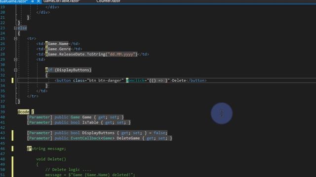Полный курс по Blazor | Модуль 1 Урок 3 Компонент | Привязка данных и обратный вызов события смотреть онлайн
