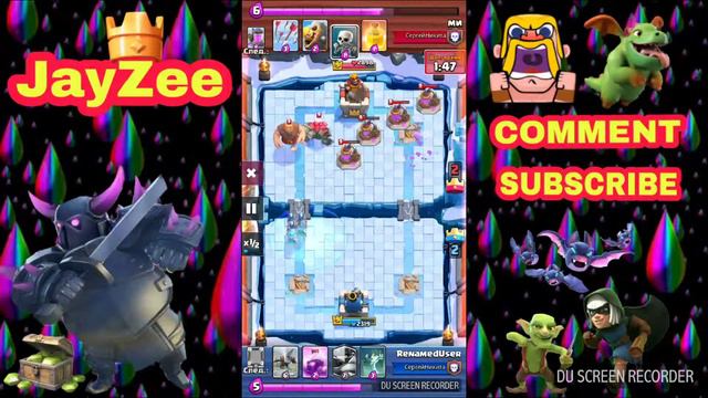 Размножение карт. ЖЕСТЬ!!! КАК ТАКОЕ ВОЗМОЖНО.Clash Royale смотреть онлайн