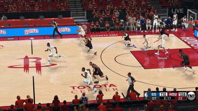NBA 2K18 PC MODS Rockets vs Warriors Game 1 смотреть онлайн