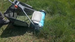 Обзор механической газонокосилки Gardena 400 C: сборка, работа, регулировка