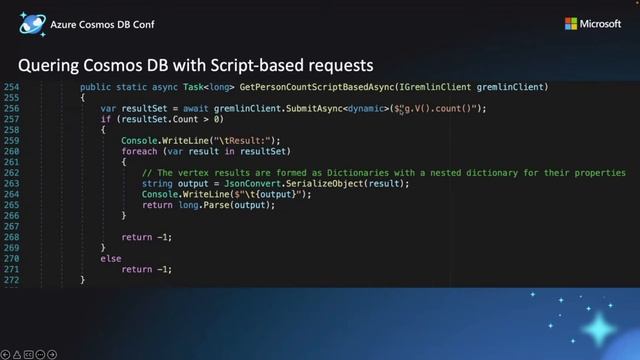 Using Gremlin.NET and Azure Cosmos DB for code analysis | Thomas Haug | Azure Cosmos DB Conf 2022 смотреть онлайн