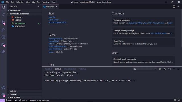 Como criar uma REST API com o Json-Server e hospedá-la no Heroku - 01 Criando o Projeto смотреть онлайн