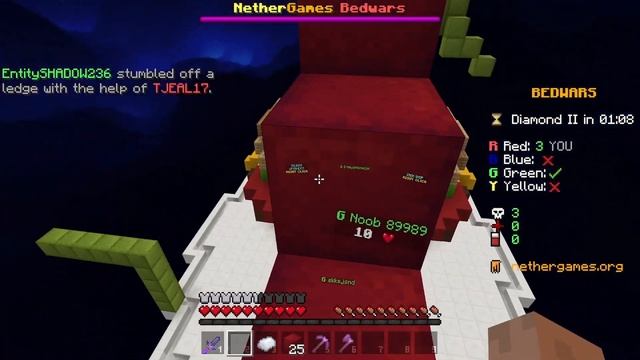 minecraft bedwars but bedrock edition??(java player) смотреть онлайн