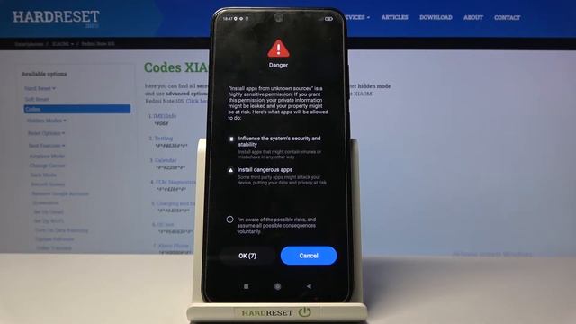 How to Allow Unknown Sources on XIAOMI Redmi Note 10S - Enable Unknown Sources смотреть онлайн