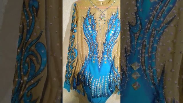 Шикарный купальник для художественной гимнастики!!! смотреть онлайн