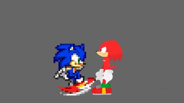 Sonic Sprites Test | Stick Nodes | 15 fps смотреть онлайн