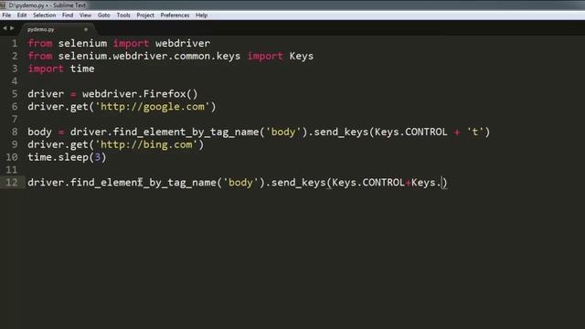 Python Selenium Switch to New Tab смотреть онлайн