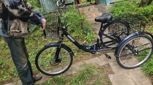 Трёхколёсный Велосипед Трайк DOONKAN Trike 24" дюймов колеса ! Лучший Трицикл 2023 года в России !