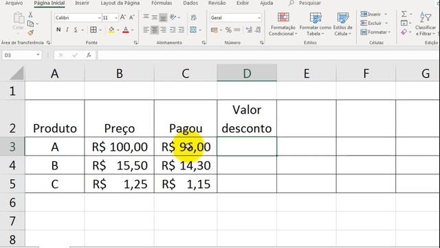 Como Calcular Desconto em Porcentagem no Excel - Fácil e Prático смотреть онлайн