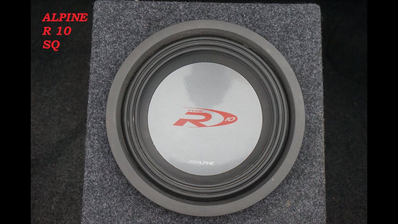 Subwoofer alpine type r 10 #ripping car apart смотреть онлайн