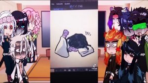 Hashiras react to my fyp +Random titoks ?-//kny//warning: cringe and traumatizing⚠️?