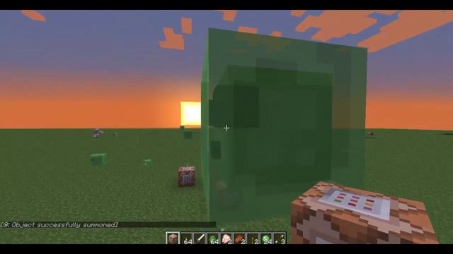 Minecraft Tutorials:9 How to summon giant slimes смотреть онлайн