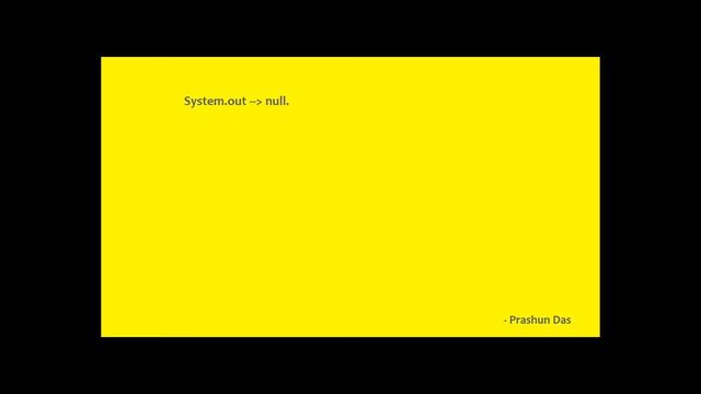 System.out.println in java.Why null variable 'out' does not give Nullpointer when accessing println смотреть онлайн