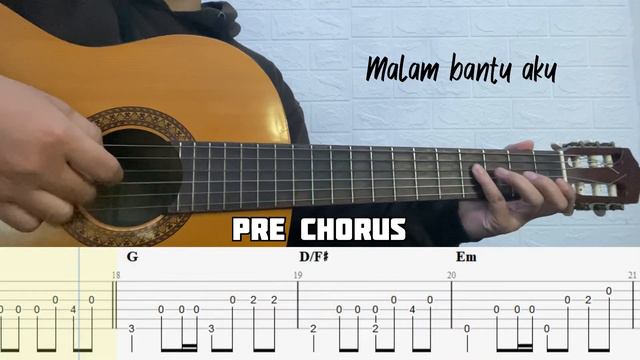 Mario G Klau - Semata Karenamu | Fingerstyle Guitar (TABLATURE + CHORD)