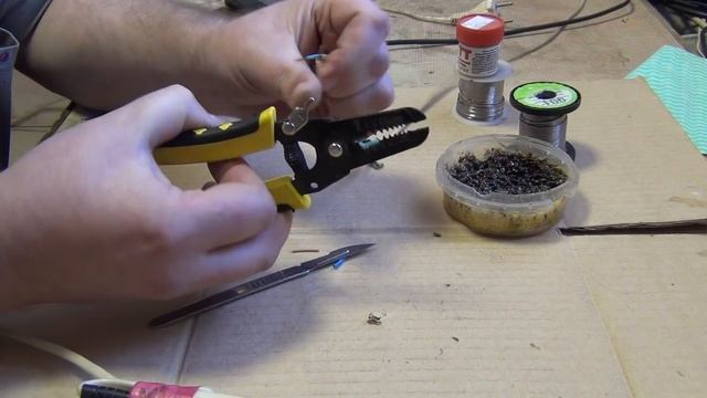 Как правильно паять медные провода.