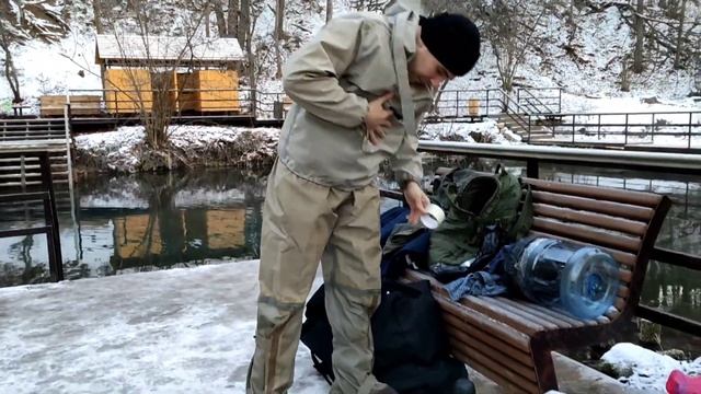 Водолазный купол/колокол | Необычные купания в ноябре смотреть онлайн
