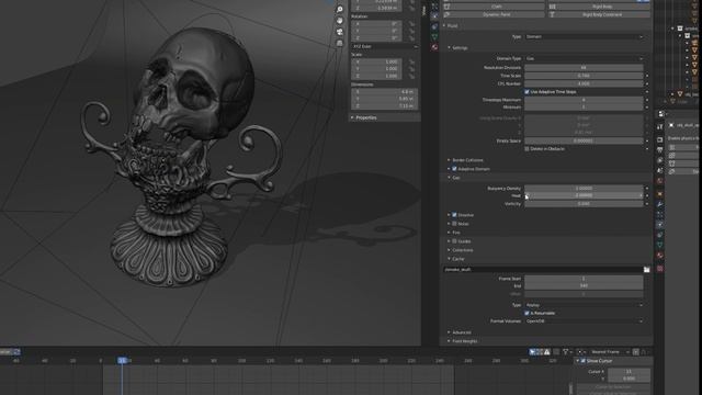 How to Smoke Simulations in Blender 2.92 (SPOOKY EDITION) смотреть онлайн